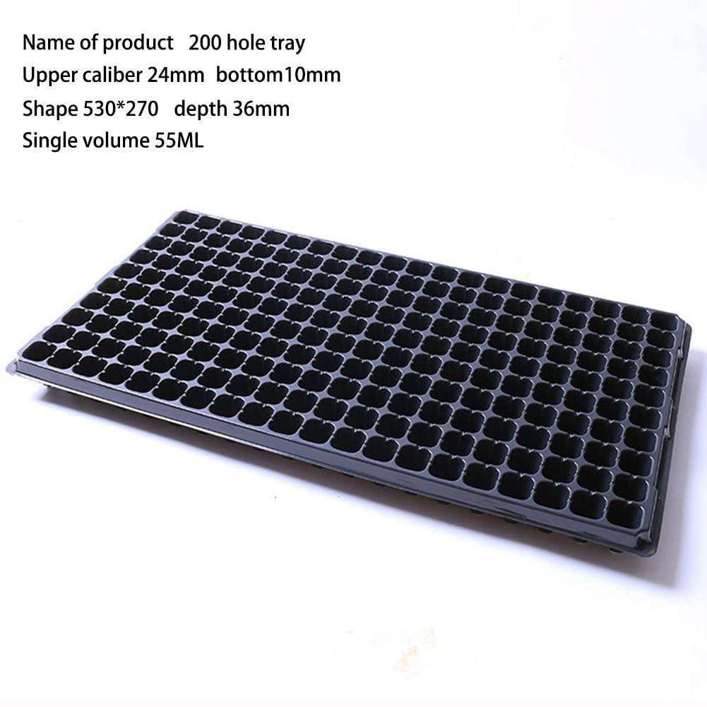 200 Cell Seedling Starter Tray Seed Germination Plant Propagation Te 