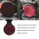 thumbnail image 3 of Riwesomey Cojín giratorio para asiento de coche, silla giratoria para vehículo, alfombrilla de repuesto, accesorios de repuesto para Automoción decorativa y accesorios Vino rojo, 3 of 6