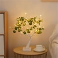 thumbnail image 1 of BotaniNest 45cm Small Birch Twig Lights With 24 Warm White LEDs Tabletop For Xmas Home Party Wedding(Removable Base), 1 of 6