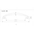 thumbnail image 2 of Richelieu BP41296195 3-3/4" Center To Center Arch Cabinet Pull - Nickel, 2 of 4