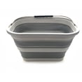 thumbnail image 5 of SAMMART 20.8L (5.49Gallon) Collapsible Rectangular Handy Basket / Bucket (Grey), 5 of 7