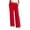 Red women wide leg pants a1, variant on BRELIL Women's Wide Leg Elastic Waist Casual Lounge Pants Flowy Solid Long Pants Baggy Palazzo Trousers for Party Fall Winter Fashion Outfits, Wine 2XL