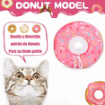 thumbnail image 3 of Collar Isabelino En Forma De Dona Para Gato Y Perro Pequeño Xtellar rosa, 3 of 3
