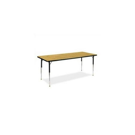 Virco 4000 Series 48'' x 30'' Rectangular Activity Table