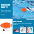 thumbnail image 4 of EeaseCA Underwater Rugby Toy Bright Color Pool Ball Toy Children Swimming Ball Toy Summer Beach Toy, 4 of 8