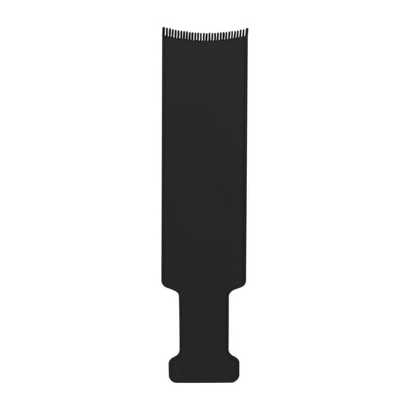 Tuscom 2Pcs Professional Hair Highlighting Comb - Curved Teeth Paddle for Coloring, Non-Slip Ergonomic Grip, Wide Sectioning Board, 13.62in
