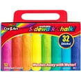 thumbnail image 3 of Larose Cra-Z-Art Washable Sidewalk Chalk, Multicolor, 32 Count, 3 of 9