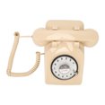 thumbnail image 4 of Retro Rotating Phone, Vintage Landline Telephone with Mechanical Ringer Speaker and  Function for Home Office Hotel, 4 of 7