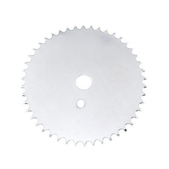 Steel Sprocket Js-67 1/2 X 1/8 46t Chrome. bicycle parts