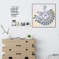 thumbnail image 4 of Reloj de pared Wdftyju diamante pintura bordado pavo real, 4 of 9
