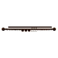 thumbnail image 2 of Versailles MultiPole 86/144" Rod Set with Ball Finial & 40 Runners Espresso, 2 of 2