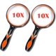 thumbnail image 1 of Lupas Eye Candy para niños y personas mayores con lentes inastillables, lupas de 2 pulgadas para trabajo cercano, lupa de lectura de mano de goma antideslizante para periódicos de insectos m, 1 of 5