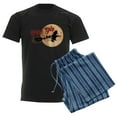 thumbnail image 6 of CafePress - Happy Yule Pajamas - Men's Dark Loose Fit Cotton Pajama Set, 6 of 7