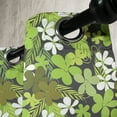 thumbnail image 3 of Ambesonne Sage Grommet Curtain, Nostalgia Vintage Foliage, 50" x 96", Green Black White, 3 of 6