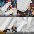 thumbnail image 3 of Yayeee Throw Blanket for Couch Soft Warm 60" x 80" Sofa Chair Bed Decoration, Bright Colorful Flowers Pattern, 3 of 7