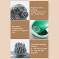 thumbnail image 2 of Bsvklp Masajeador Eléctrico Espalda Y Cuello Suministros Multifuncionales Silicona para (verde), 2 of 9