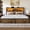 Vintage Brown, variant on Breltam King Bed With 6 Storage Drawers, Platform Bed With Bookcase Headboard&led Light, Black