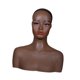 thumbnail image 5 of Cabeza de maniquí femenina realista, estante de exhibición para sombrero con cabeza de PVC, modelo de exhibición de peluca multiusos con maquillaje, 5 of 8