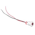 thumbnail image 3 of 50 piezas IP65 impermeable BEM-12C luz indicadora LED de advertencia de metal de alta calidad 12 mm (rojo 12 V), 3 of 8