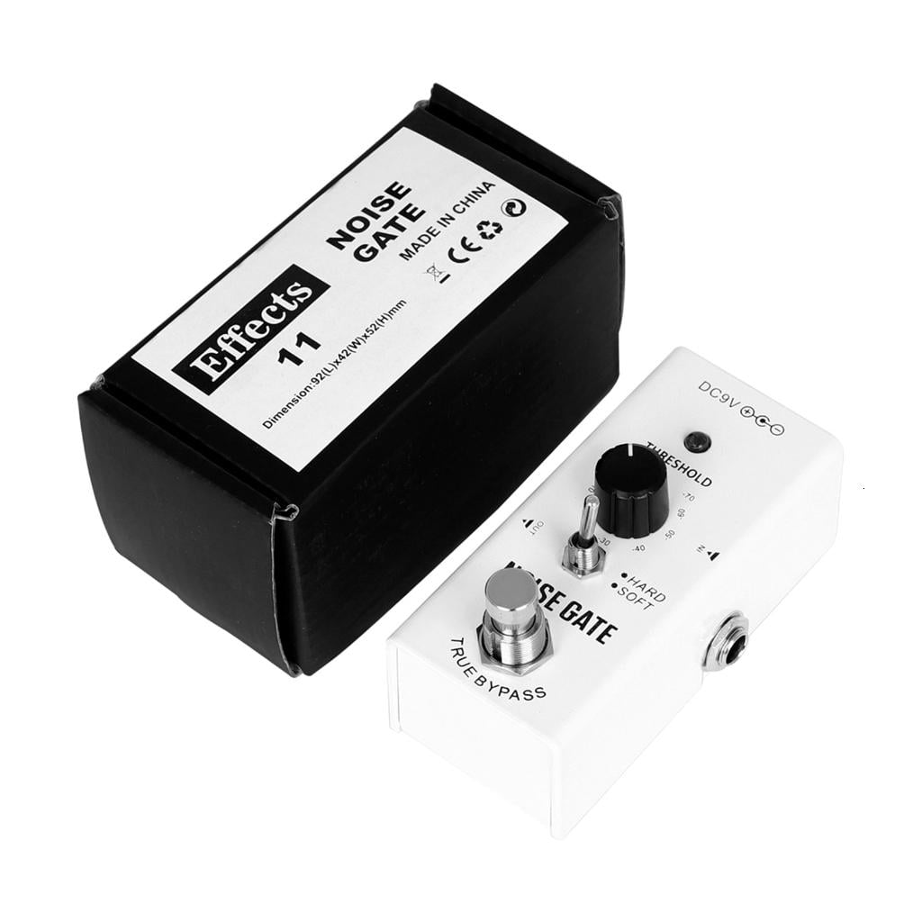 CEORPER Guitar Pedal True Bypass Noise Reduction Effect Pedal Aluminum Alloy Noise Gate Electric Guitar Pedal Noise Suppressor