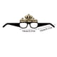 thumbnail image 1 of 12 pcs New Year Eyeglasses Happy New Year Hat Shaped Sunglasses Photo Booth Props for New Year's Eve Party Decorations, 1 of 5