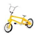 thumbnail image 2 of Mini bicicleta realista CUTICAT modelo de bicicleta juguete Decoración de escritorio AMARILLO, 2 of 8
