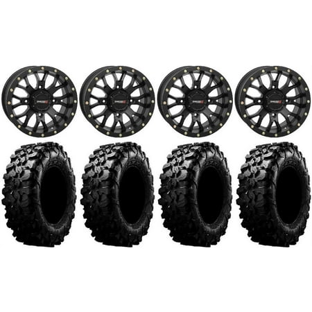 System 3 ST-3 Black 15 Wheels 32 Carnivore Tires Polaris RZR XP 1000 / PRO XP / Ranger XP 900/1000 System 3 ST-3 Black 15 Wheels 32 Carnivore Tires Polaris RZR XP 1000 / PRO XP / Ranger XP 900/1000