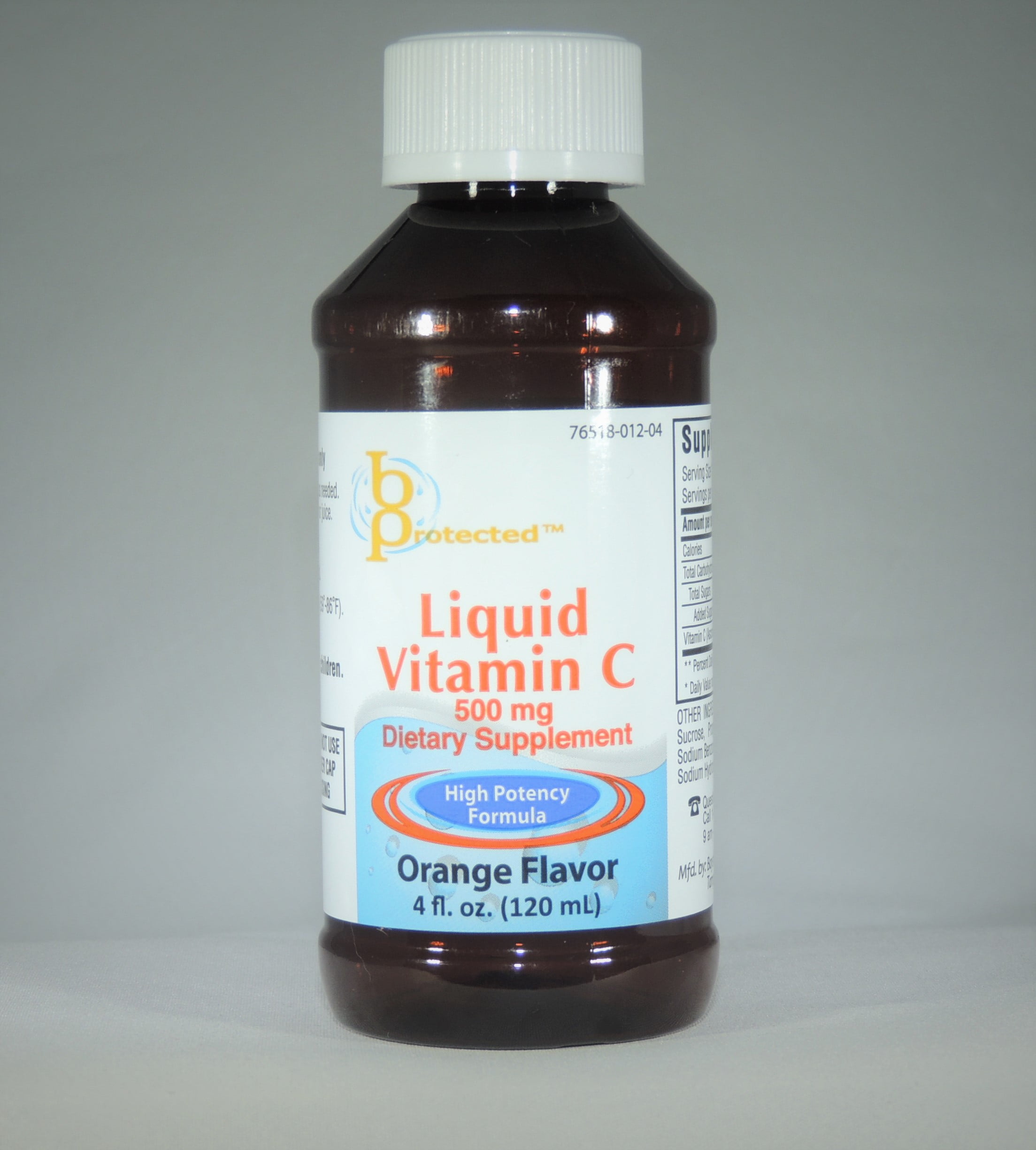 Vitamin C Liquid 500mg/5ml 4oz