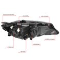 thumbnail image 3 of DNA Motoring For 19-22 Chevrolet Malibu Driver Left LH Side Factory Style Projector Headlight Lamp, 3 of 6