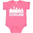 thumbnail image 3 of Inktastic Cleveland Skyline Grunge Boys or Girls Baby Bodysuit, 3 of 5