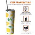 thumbnail image 6 of 20 OZ Skinny Tumbler Insulated Coffee Mug with Straw,Thermal with Lids for Hot and Cold Drinks for Fathers Husband Mothers, 6 of 7