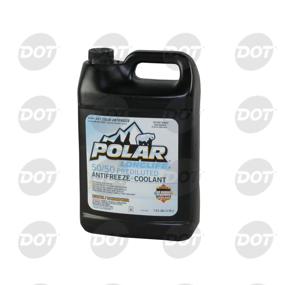 Warren Distribution Polar Longlife 50/50 Antifreeze, 1 Gallon 6 per