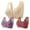 Beige/Purple/Wine red, variant on 3PC Egzmbll 2025 Front Closure Bras，Comfortable Bra for Seniors, Uniquely Designed Daisy Bra for Women