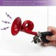 thumbnail image 2 of Vintage Clown Horn, Kids Bike Horn, Classic Vintage Metal Twisted Speaker Siren Siren Snail Air Horn for Vehicle Bicycle Golf Cart, Red, 2 of 5