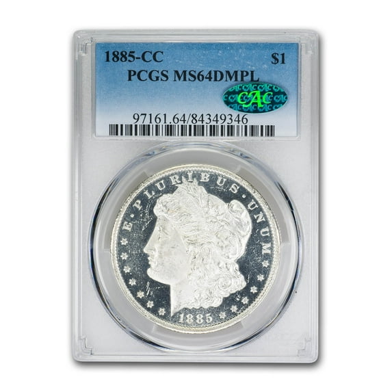 1885-CC Morgan Dollar MS-64 DMPL PCGS CAC