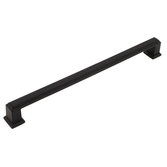 Armario Pull Stone Harbor Hardware Metropolis, 22,4 cm, negro mate