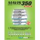 thumbnail image 4 of Shuttlecock YONEX Mavis 350 de nailon con tapa azul amarilla, 4 of 5