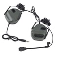 thumbnail image 3 of Orejeras para Disparo con Micrófono, Auriculares para Disparo Orejeras para Disparo Reducción de Ruido Amplificación del Sonido Orejeras para Disparo Aspecto Llamativo, 3 of 8