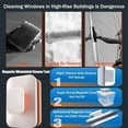 thumbnail image 5 of Zxsyw Magnetic Window Cleaner - Double Sided Glass Wiper with Sponge for Streak-Free Cleaning, Ideal for Home and Office Window Cleaning, Easy to Use Magnetic Cleaning Tool, 5 of 5