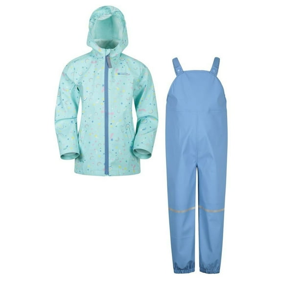 Mountain Warehouse Boys/Girls Raindrop Waterproof Jacket And Pants Set
