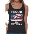 thumbnail image 1 of Awkward Styles Proud Mom of a Veteran Tank Top Mom Gifts American Flag Tank Top for Mom Veterans Day Vintage USA Mom Shirt Proud American Patriotic Veteran Tank Top for Mom Stripes and Stars, 1 of 4