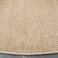 thumbnail image 5 of SAFAVIEH Sisal All-Weather Owen Solid Indoor/Outdoor Area Rug, Natural, 6'7" x 6'7" Round, 5 of 8