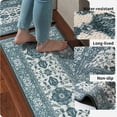 "NonSkid 2 Pcs Kitchen Rugs, Washable, Absorbent, Ideal for Sink