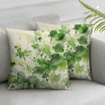 thumbnail image 3 of nygtbtfer Pillow Covers Set of 2 Fall Linen Print Decorative Pillows for Couch Outdoor Pillows Case, Green Throw Pillow Cover for Cushion Covers for White, 3 of 7