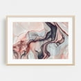 thumbnail image 2 of Marbled Grey Pink Watercolor  - Painting Abstract Modern Art Pastel Geometric Minimalist Surrealism Boho Unframed Wall Art Print 20 x 28 inches, 2 of 7