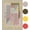 Pale Grey/Stone/Limoncello/Scarlet, variant on 8x10 Modern Geometric Green Olive Area Rug, Washable Low Pile Carpet with Non-Slip Backing, Stain-Resistant for Living Room, Bedroom, Playroom