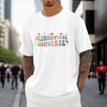 thumbnail image 3 of Autism Awareness Shirt for Men Women 2026 Summer Casual Short Sleeve Crewneck Neurodiverse Universe Graphic Tee Shirt, 3 of 7