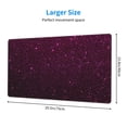 thumbnail image 2 of Pofeuu Dark Purple Glitter Print Mouse Pad,Rubber, Multipurpose Comfortable Waterproof Mousepad Desk Mat for Gamer Office Home, 2 of 8