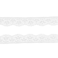 thumbnail image 4 of 5 yardas 24 cm grande suave estiramiento floral cinta de encaje tela de ajuste para diadema liguero ropa interior decoración accesorios de boda bricol Soledad Ajuste de encaje Cinta de costura, 4 of 6