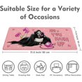 thumbnail image 4 of Pink Mouse Pad,Large Cute Funny Mouse Pad Cute Mouse Pad Anime 31.5 x 11.8 in Computer Desk Mat - 3mm with Non-Slip Rubber Base,Keyboard Mat,Desk matt for Desktop for Gaming, Office, Home, 4 of 6